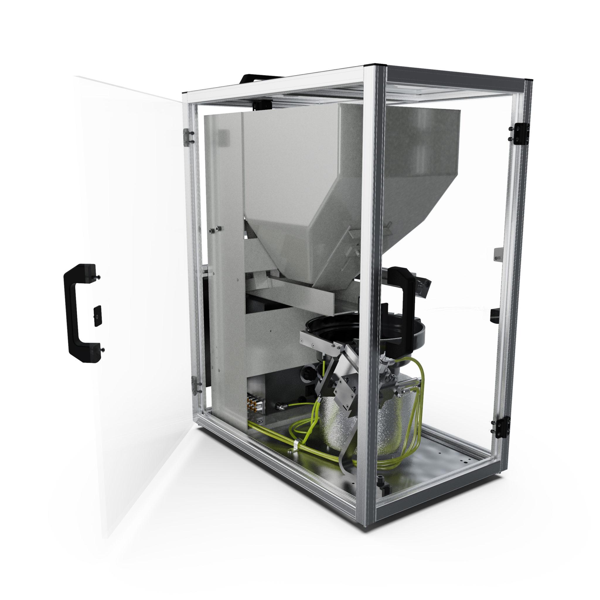 Carlson Engineering A10 Vibratory Bowl Automatic Screwfeeder Enclosed